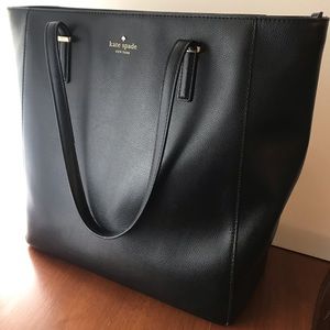 Kate Spade Large Black Tote Bag